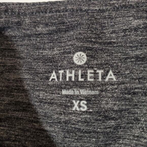 Athleta Revelation Heathered Gray Tights Womens Size XS Activewear Leggings - Picture 8 of 11